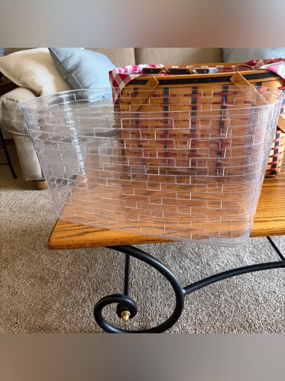 Longaberger Hostess Block Party Protector.